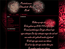 Tablet Screenshot of elisabethbospentekenaar.intropagina.nl