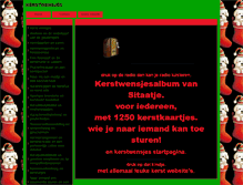 Tablet Screenshot of kerstwensjes.intropagina.nl