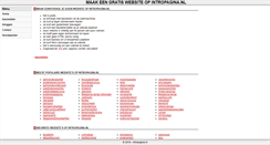 Desktop Screenshot of examen25abdelila.intropagina.nl