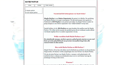 Desktop Screenshot of maybeparfum.intropagina.nl