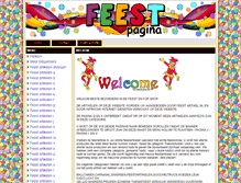 Tablet Screenshot of feestenfopshop.intropagina.nl