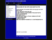 Tablet Screenshot of bartje-fm.intropagina.nl